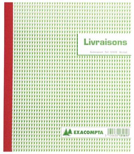 Manifold Livraisons 21x18 cm 50 Feuillets Tripli Autocopiants EXACOMPTA