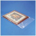 Lot de 75: sachet plastique transparent 100 microns rajabag 100x150 cm
