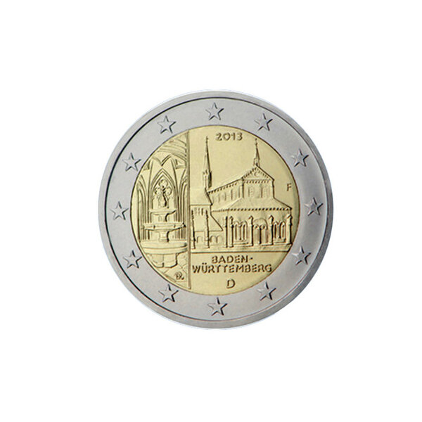 2 euros commémoratif Allemagne 2013  Bade-Wurtemberg.
