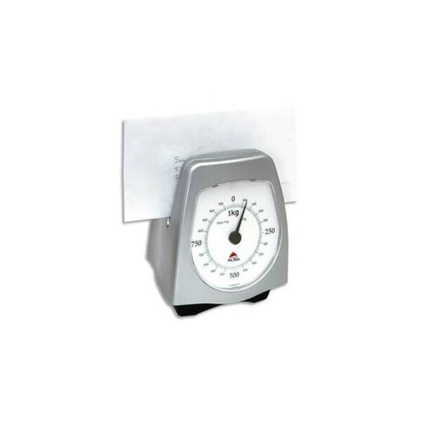 Pèse lettres mécanique 1kg gris métal alba