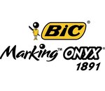 BIC Marqueur permanent Marking Onyx 1891, pointe biseautée BIC