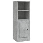vidaXL Buffet haut gris béton 36x35 5x103 5 cm bois d'ingénierie