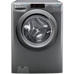 Lave-linge séchant candy csws496twmrre-47 - lavage 9 kg / séchage 6 kg - l60 cm - 1400 trs/min - anthracite