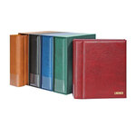 Album Multi-Collect Lindner avec boitier de protection. Couleur - Bleu