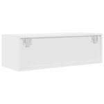 vidaXL Meubles TV 2 Pièces blanc 80x31x25 5 cm bois d'ingénierie