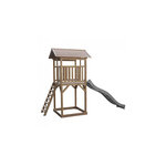 AXI Beach Tower Marron Toboggan Gris