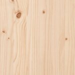 vidaXL Salon de jardin 8 Pièces avec coussins Bois de pin massif