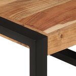 vidaXL Tables gigognes 3 Pièces Bois solide