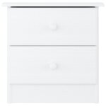 vidaXL Table de chevet ALTA blanc 41x35x41 cm bois de pin massif