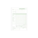 Manifold Note de frais 29 7x21cm 50 feuillets dupli autocopiants x 5 EXACOMPTA