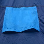 vidaXL Tente de camping Tissu 9 personnes Bleu foncé et bleu