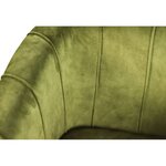 HSM Collection Chaise de salle à manger Chester Vert olive