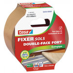 Rouleau ruban adhésif double face fort spécial sols tesa 10m x 50mm