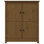 vidaXL Buffet Marron miel 83x41 5x100 cm Bois massif de pin