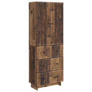 vidaXL Ensemble de Meubles 2 Pièces 66 x 34 5 x 90 cm Bois d'ingénierie