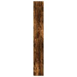 vidaXL Bibliothèque chêne fumé 80x24x176 cm bois d'ingénierie