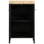 vidaXL Buffet 47x35x76 cm Bois de manguier brut