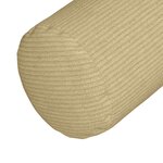 vidaXL Coussins d'accent 2 Pièces Vert gris Ø 25 x 70 cm