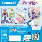 PLAYMOBIL 71502 - Sirène avec coquillage et perle