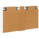 vidaXL Ensemble de Meubles de Salle de Bain 3 Pièces 120 x 14 5 x 70 cm