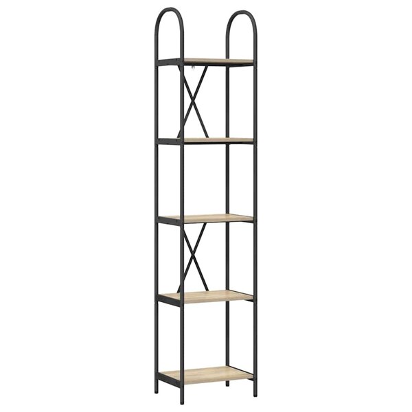 vidaXL Étagère Chêne sonoma 40 x 30 x 183 cm Bois d'ingénierie