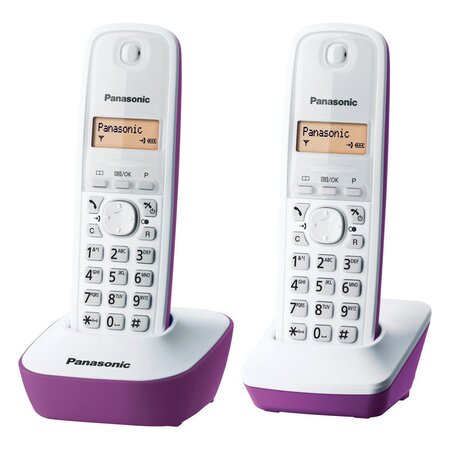 Téléphone Fixe sans fil PANASONIC KX-TG1611 noir