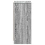 vidaXL Armoire de salle de bain Sonoma gris 35 x 36 5 x 85 cm