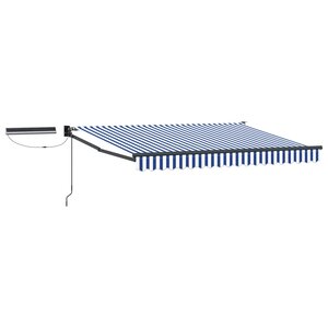 vidaXL Auvent rétractable électrique 3 5 x 2 5 m