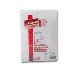 10 pochettes bulles d'air 90x165 mm (a) autocollante - gpv