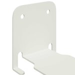 vidaXL Étagère flottante avec étagère 4 Pièces Blanc 6 x 10 8 x 6 6 cm
