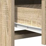 vidaXL Coiffeuse Chêne sonoma 50 x 41 x 135 cm Bois d'ingénierie