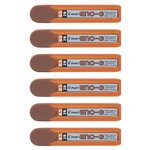 Etui de 12 Mines de Rechange pour Porte-mines 2b 0.5mm x 6 PILOT