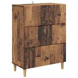 vidaXL Armoire à tiroirs 66 x 34 5 x 90 cm Bois d'ingénierie