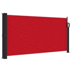 vidaXL Auvent latéral rétractable rouge 100x300 cm
