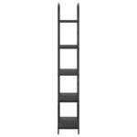 vidaXL Étagère Chêne noir 80 x 30 x 183 cm Bois d'ingénierie