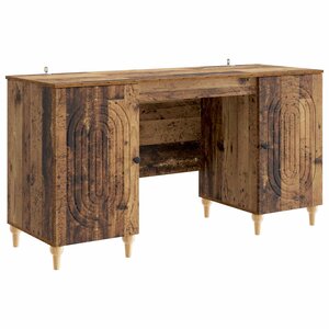 vidaXL Bureau Bois ancien 142 5 x 50 x 75 cm Bois d'ingénierie