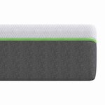 vidaXL Matelas Blanc  Gris 70 x 200 cm Mousse