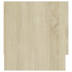 vidaXL Garde-robe chêne sonoma 100x32 5x35 cm bois d'ingénierie