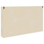 vidaXL Boîte d'Exposition en Bois Marron 60 x 8 5 x 37 cm Contreplaqué