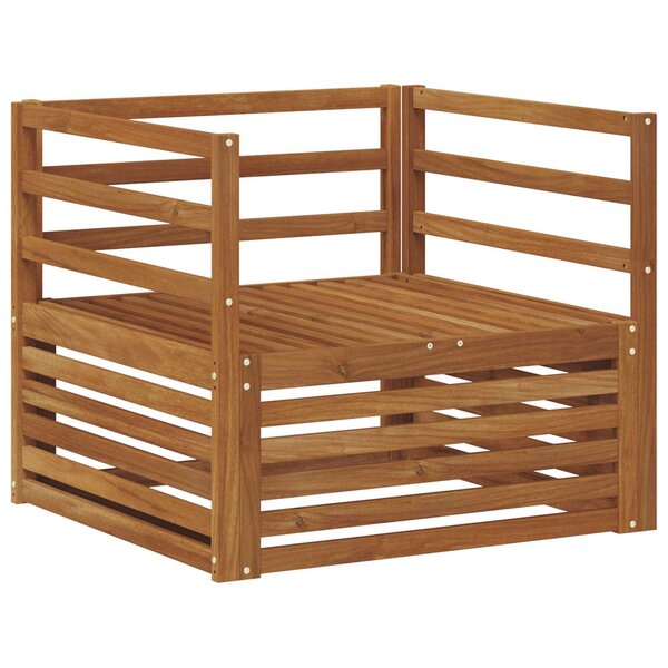 vidaXL 2 Pièce Canapé d’extérieur Naturel