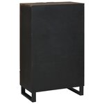 vidaXL Buffet 60x33.5x100 cm Bois massif Mango