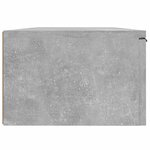 vidaXL Armoire murale Gris béton 68x30x20 cm Bois d'ingénierie