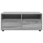 vidaXL Meuble TV Gris Sonoma 100 x 48 x 43 cm Bois d'ingénierie