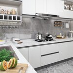 Vidaxl films autoadhésifs pour meubles 2 pièces blanc 500x90 cm pvc