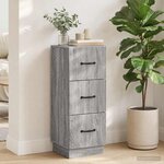 vidaXL Armoire à tiroirs 33 x 34 5 x 87 cm Bois d'ingénierie