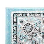 Vidaxl tapis bleu clair 80x150 cm pp