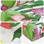 vidaXL Coussin de canapé d'extérieur 2 Pièces coloré Polyester