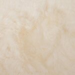 vidaXL Tapis en Fourrure Synthétique de Lapin Crème 140 x 200 cm