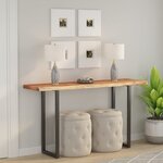 vidaXL Dessus de table 180x40x2 5 cm rectangulaire bois massif acacia