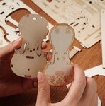 Maquette en bois Violocelle